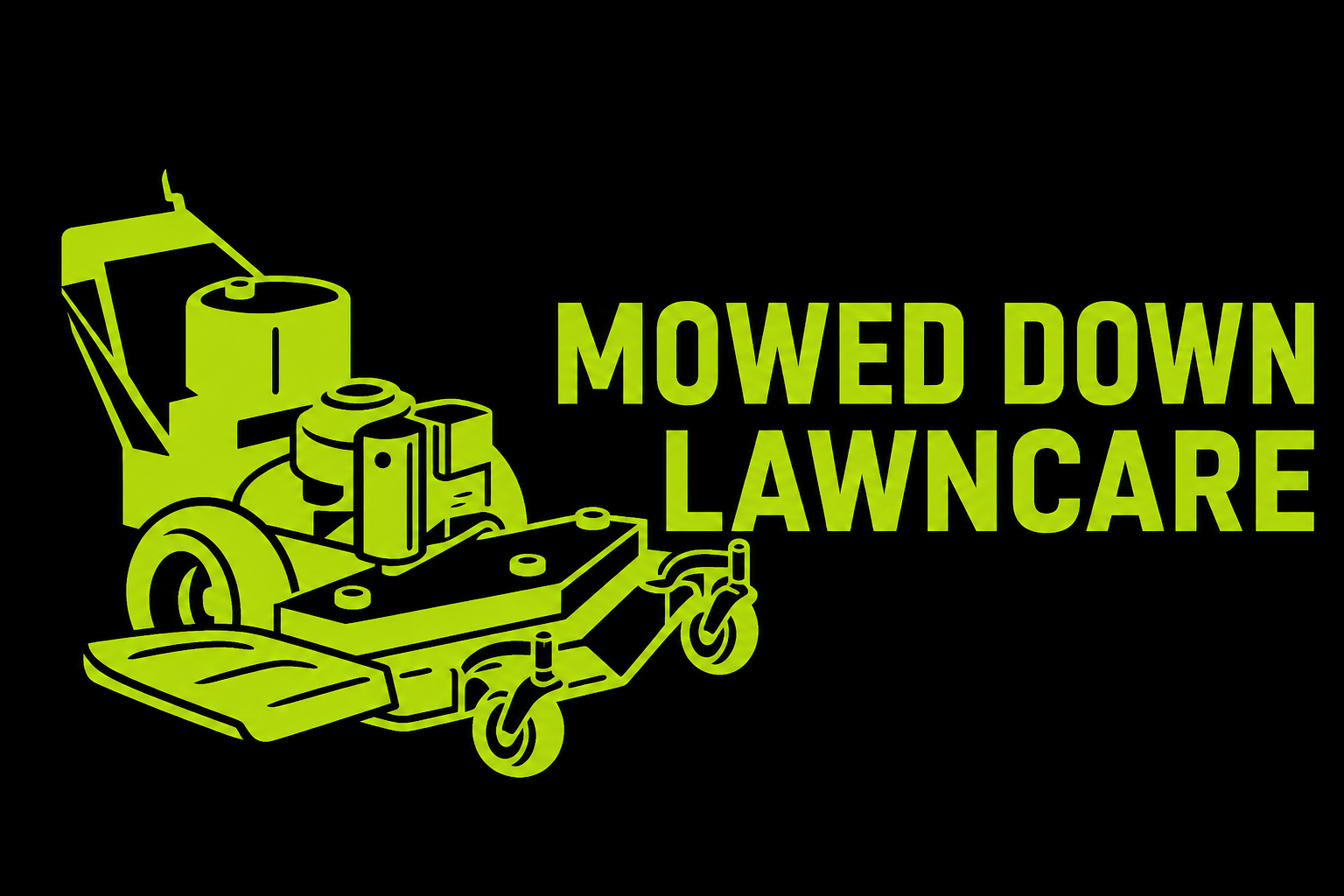 Mowed Down Lawncare logo